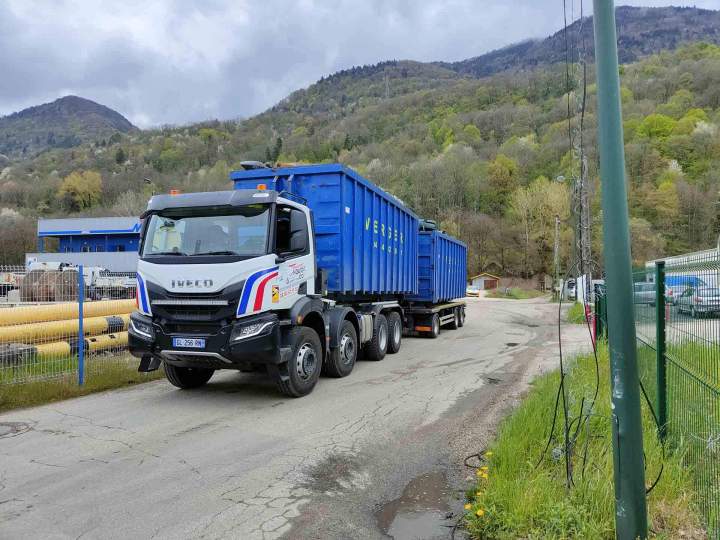 Location de benne Bourgoin-Jallieu