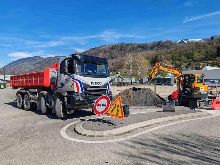 Location camion benne Bourgoin-Jallieu